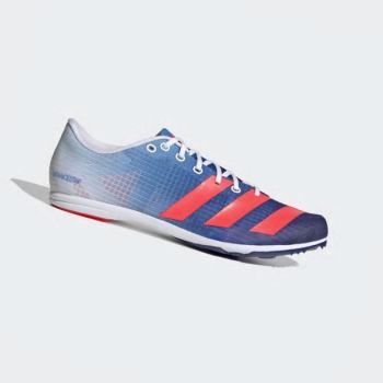 Zapatillas Clavos Atletismo Adidas DistanceStar Hombre Chile Azules - LIXVBT397