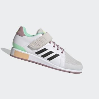 Zapatillas Halterofilia Adidas Power Perfect 3 Tokyo Hombre Chile Blancas - UMFVPD851