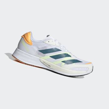 Zapatillas Running Adidas Adizero Adios 6 Hombre Chile Blancas - LHXNVF046