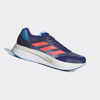 Zapatillas Running Adidas Adizero Boston 10 Hombre Chile Azules - KCDAMG750