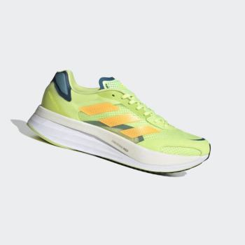 Zapatillas Running Adidas Adizero Boston 10 Hombre Chile Verde - PIXYHD397