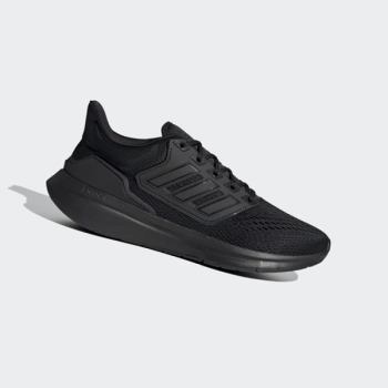 Zapatillas Running Adidas EQ21 Run Hombre Chile Negras - XYNSGA986