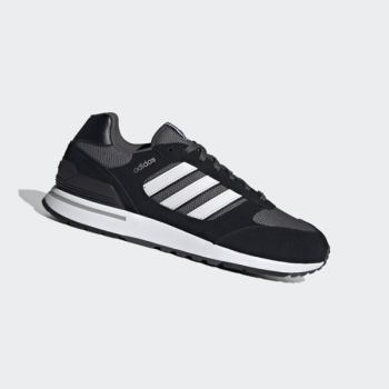 Zapatillas Running Adidas Run 80s Mujer Chile Negras - DVHNKQ205