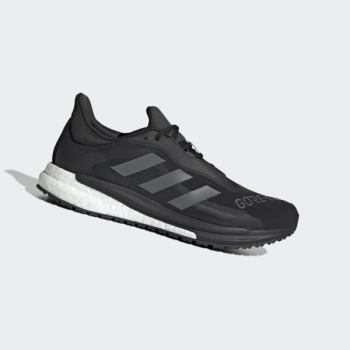 Zapatillas Running Adidas SolarGlide 4 GORE-TEX Hombre Chile Negras - MXUVQA026