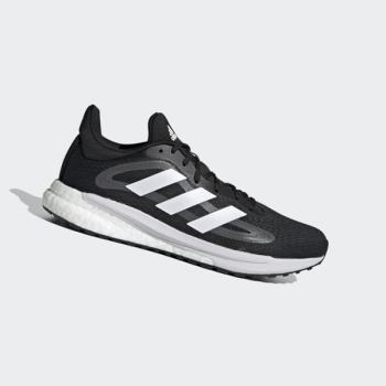 Zapatillas Running Adidas SolarGlide 4 Hombre Chile Negras - LHOADK961