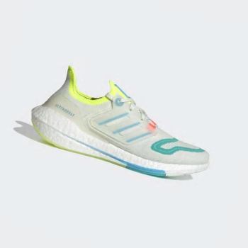 Zapatillas Running Adidas Ultraboost 22 Hombre Chile Blancas - XATUES985