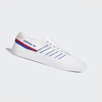 Zapatillas Skate Adidas Delpala Mujer Chile Blancas - GFSTBD176