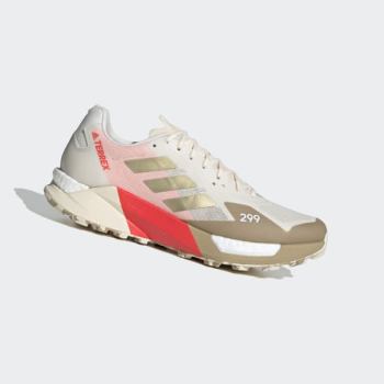 Zapatillas Trail Running Adidas Terrex Agravic Ultra Mujer Chile Beige - SFUEOR948