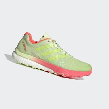 Zapatillas Trail Running Adidas Terrex Speed Ultra Mujer Chile Verde - ETKUGJ321