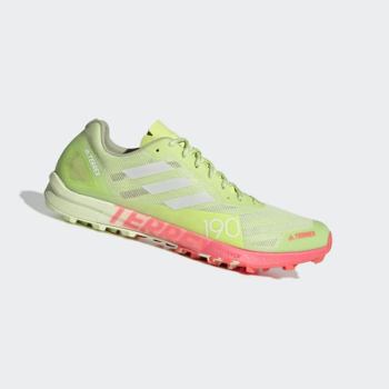 Zapatillas Trail Running Adidas Terrex Speed Pro Hombre Chile Verde - IDLSKZ563