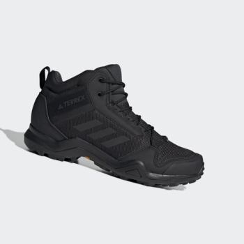 Zapatillas Trekking Adidas Terrex AX3 Mid GORE-TEX Hombre Chile Negras - FSVRLU075