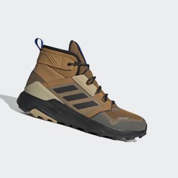 Zapatillas Trekking Adidas Terrex Trailmaker Mid COLD.RDY Mujer Chile Marrones - HGLJBC981