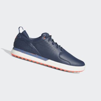 Zapatos Golf Adidas Flopshot Spikeless Hombre Chile Azules - GOZHWC469