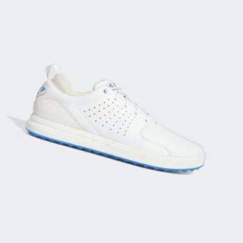 Zapatos Golf Adidas Flopshot Spikeless Hombre Chile Blancas - NDIHAC967